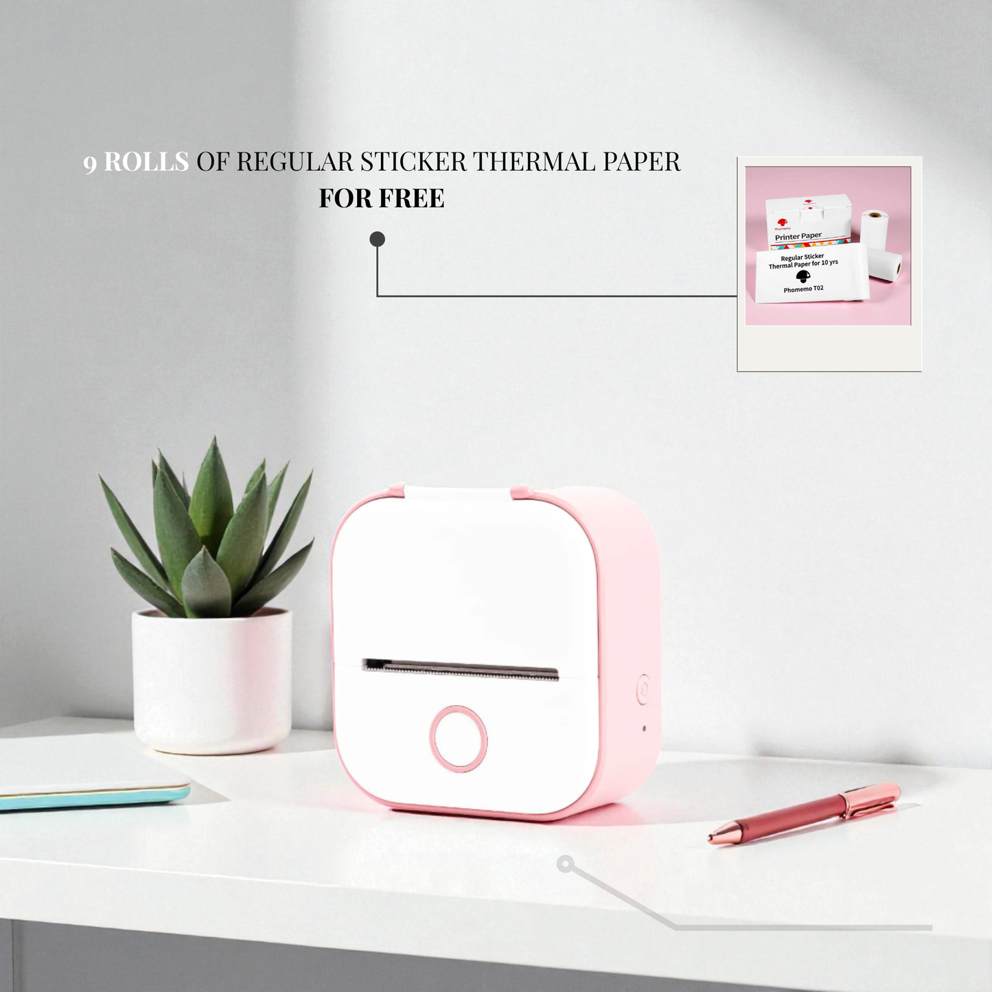 The Kivira Bujo-Maker: Aesthetic Sticker Printer
