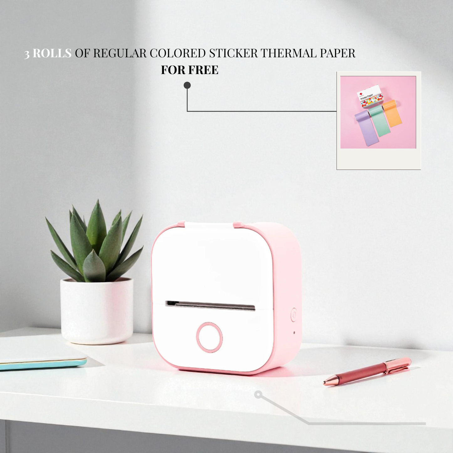 The Kivira Bujo-Maker: Aesthetic Sticker Printer